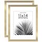 Americanflat 2 Pack of Picture Frames with Mat - Plexiglass Cover